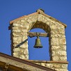 Particolare del campanile - Fiamignano (Lazio)