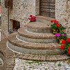 Particolare della scalinata - Borgorose (Lazio)