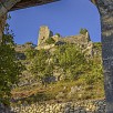 Scorcio del castello - Fiamignano (Lazio)
